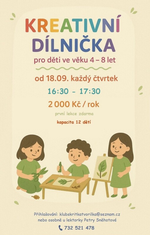 Kreativní dílnička 